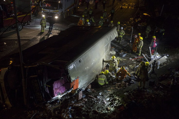 Hong Kong bus crash