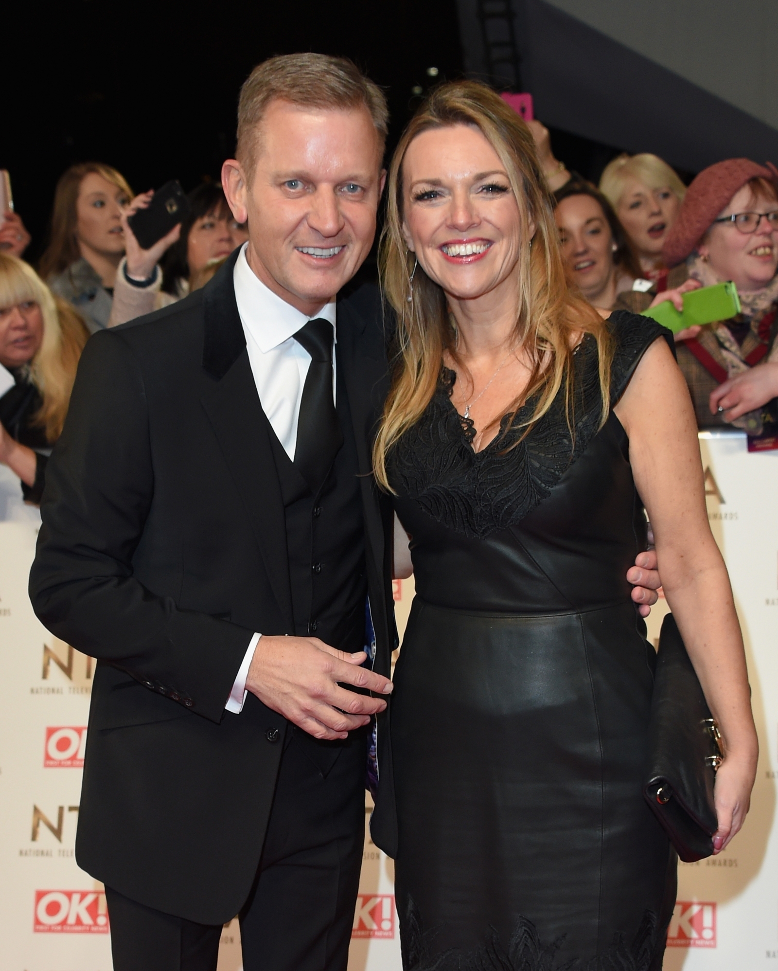 Jeremy Kyle and Vicky Burton Jeremy Kyle and Vicky Burton
