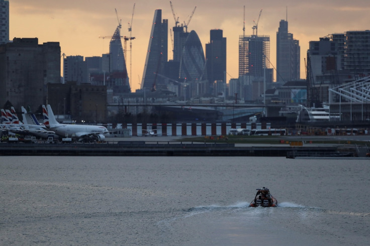 Bomb disposal London City Airport