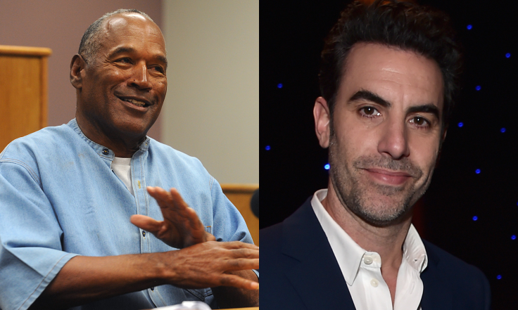 OJ Simpson Sacha Baron Cohen