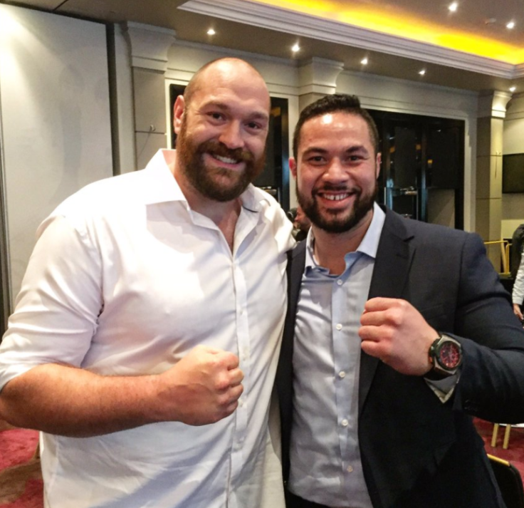 Tyson Fury and Joseph Parker