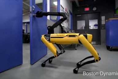 Watch Boston Dynamics' New Robot Dog Open Doors