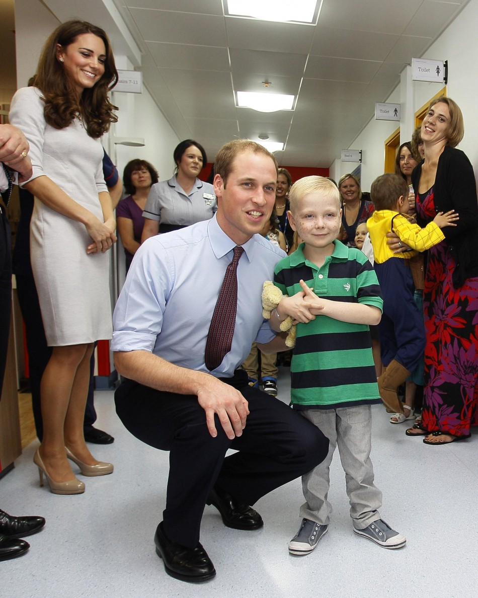 Kate Middleton  Prince William Open Cancer Unit