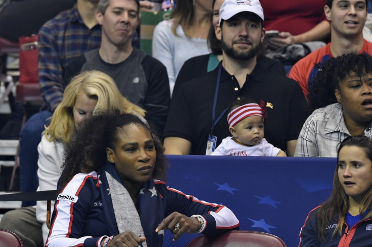 Serena Williams and Alexis Ohanian