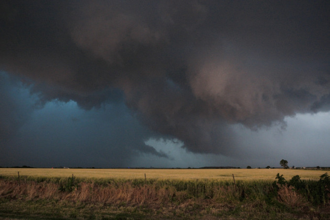 Oklahoma landscape tornado