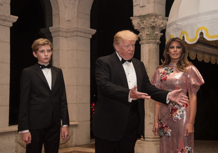 Barron Trump, Donald Trump, Melania Trump