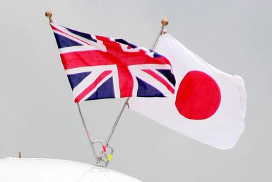 Japan UK Flag Union Jack