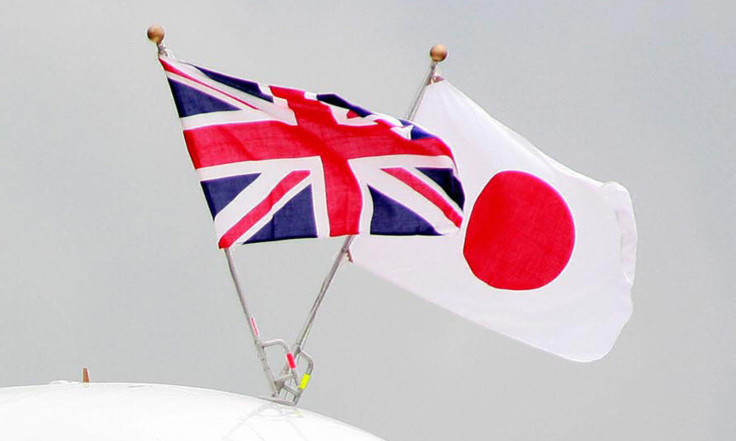 Japan UK Flag Union Jack