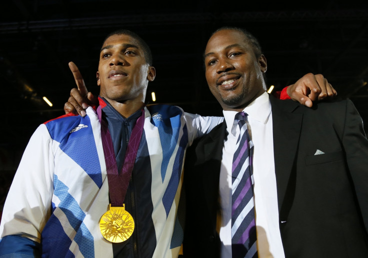 Anthony Joshua and Lennox Lewis