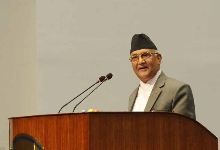 Nepal PM KP Oli Sharma address parliament
