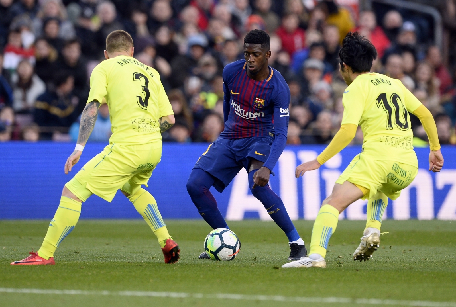 Dembele and Vermaelen return to give Barcelona fully fit squad ahead of ...