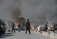 Afghanistan truck bomb Kabul May 2017