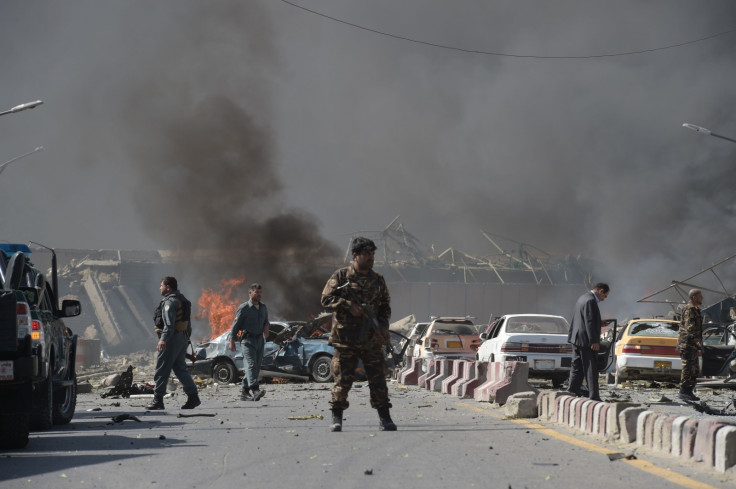 Afghanistan truck bomb Kabul May 2017