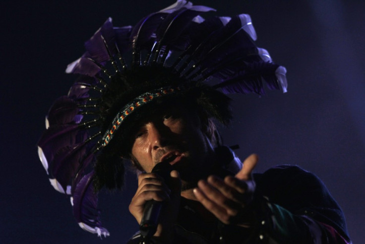 British singer Jay Kay of Jamiroquai