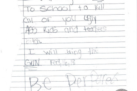 School shooting threat