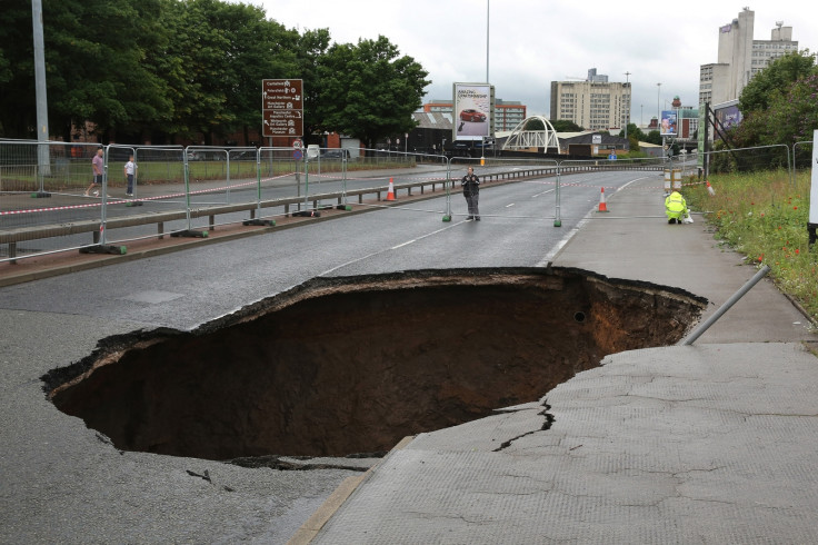 sinkholes