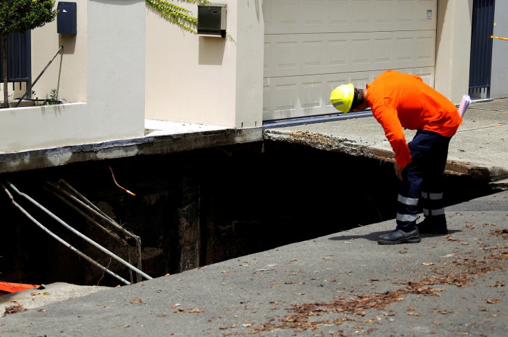 sinkholes