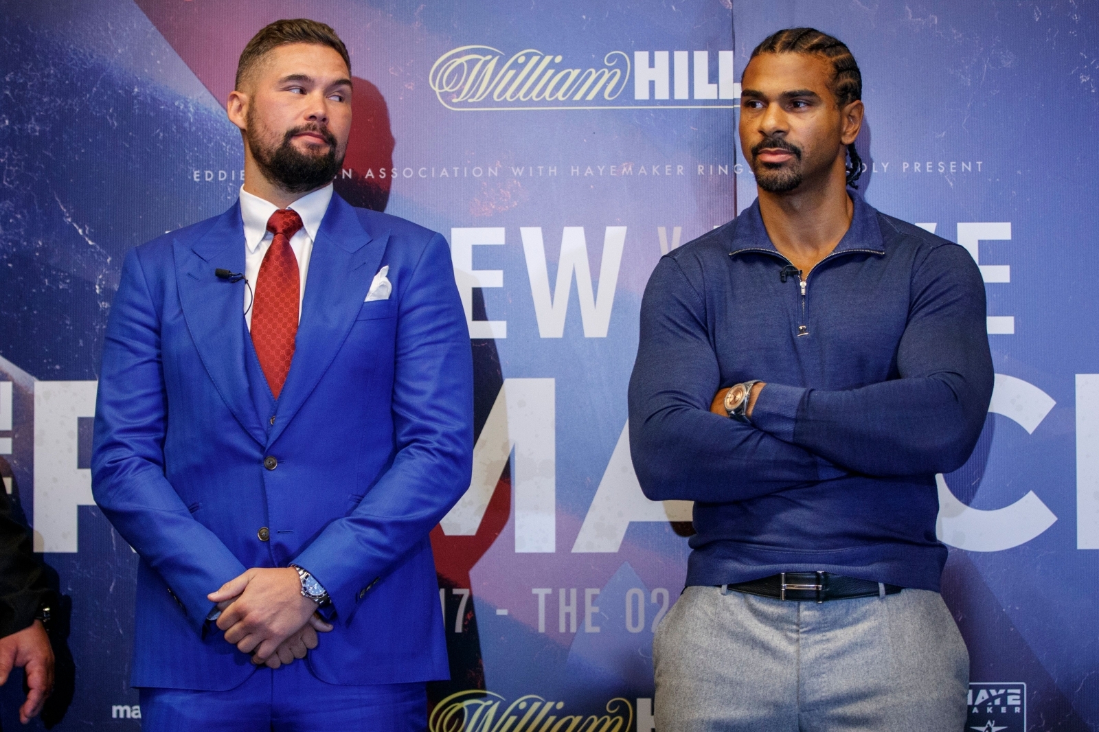 Tony Bellew and David Haye Tony Bellew and David Haye