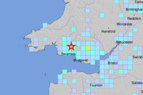 US Geological Survey Wales Earthquake