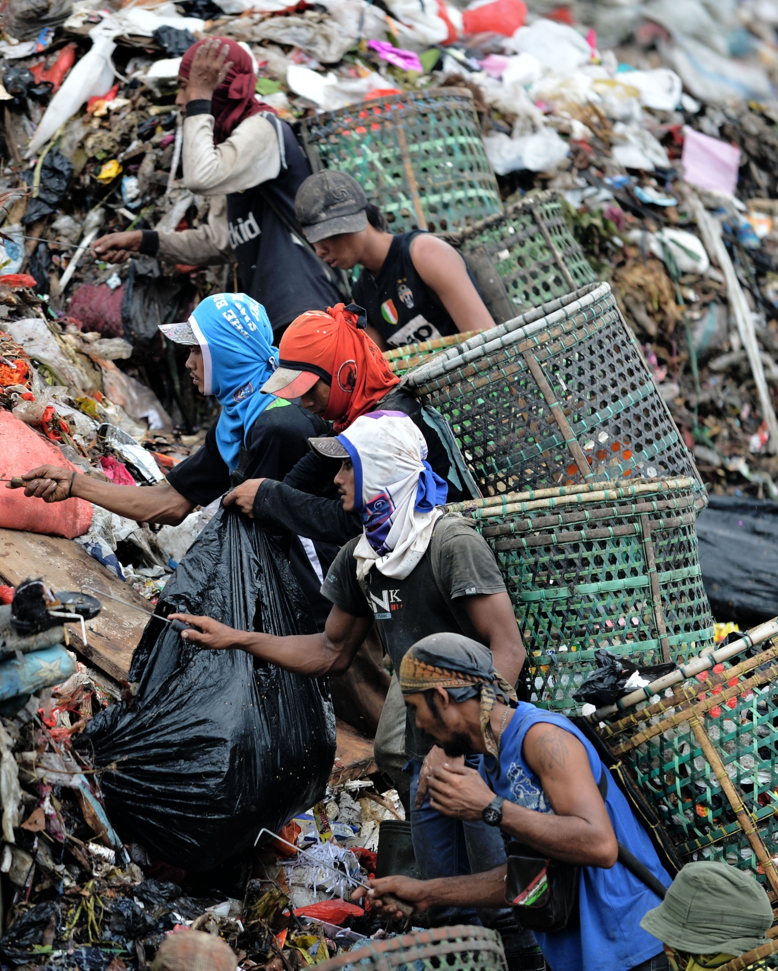 Race to trash mountain World s worst garbage dumps and 