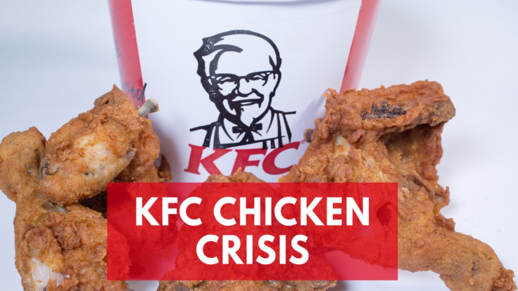 Internet reacts to KFC stores across the U.K. running out of chicken