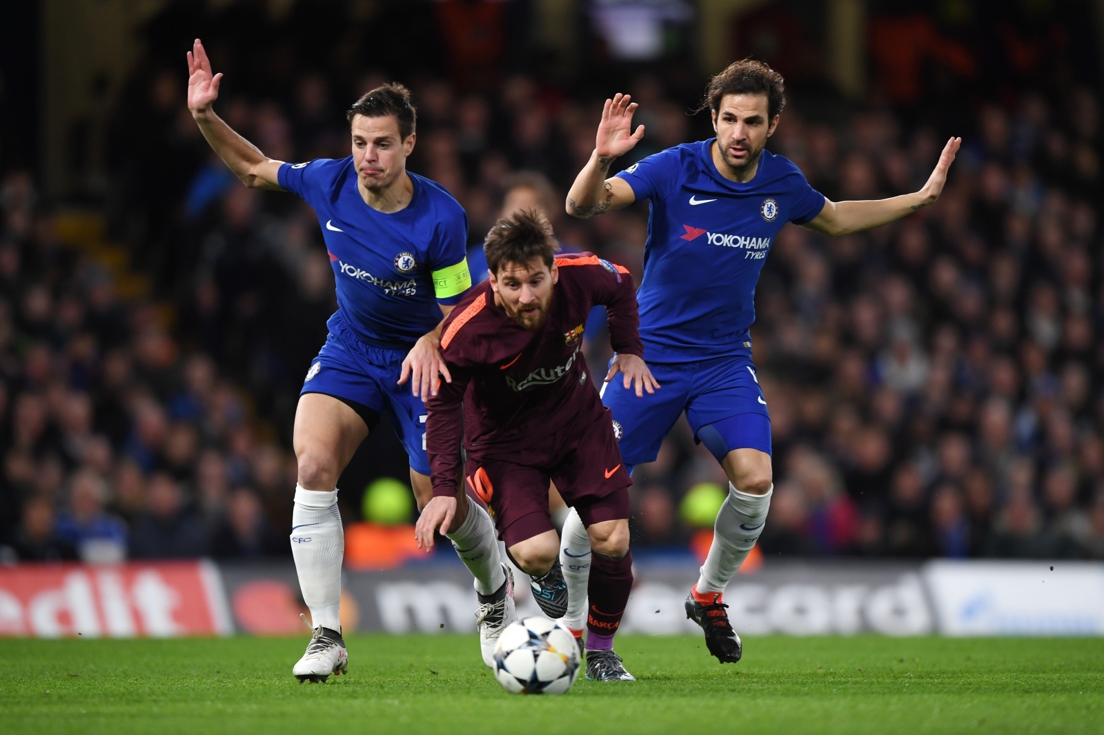 Chelsea vs Barcelona Champions League last16 LIVE