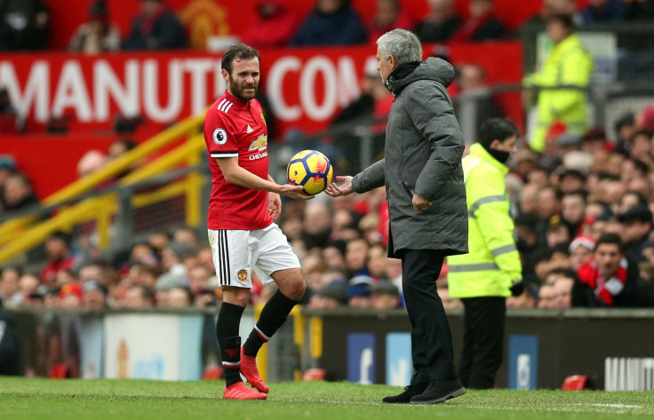 Juan Mata-Jose Mourinho