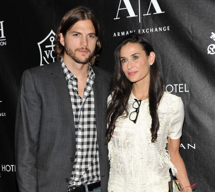 Ashton Kutcher and Demi Moore 