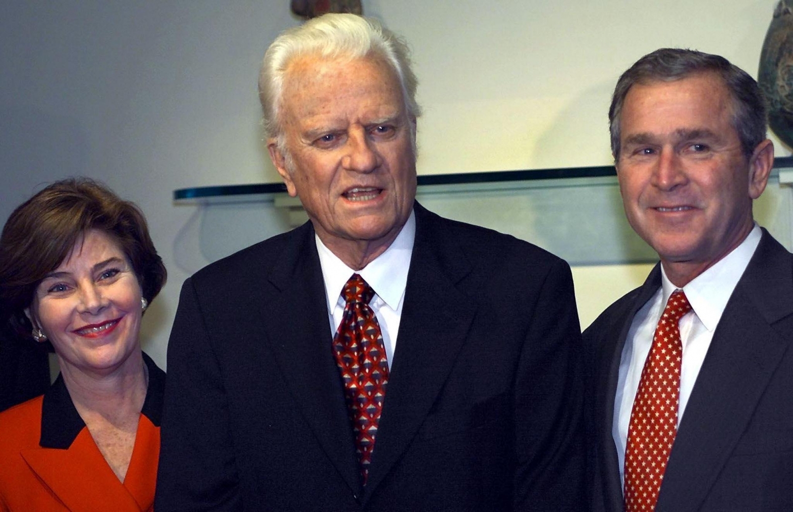 George W. Bush Billy Graham