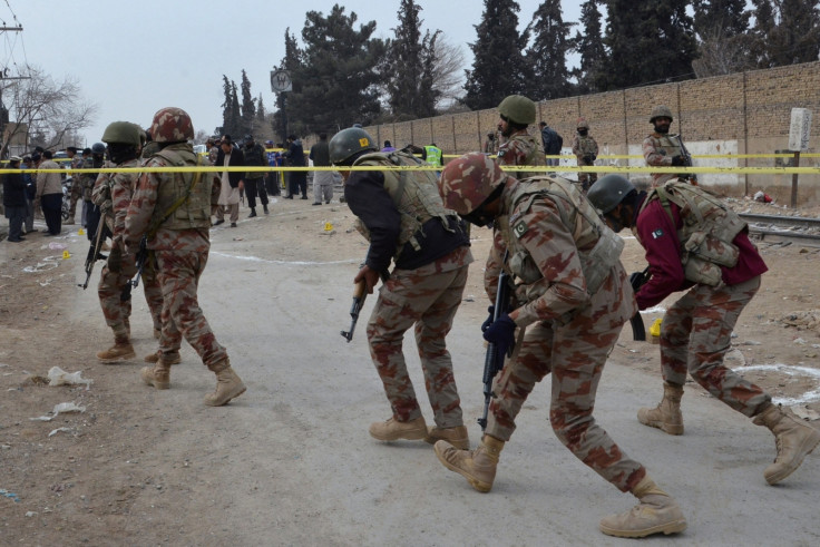 Pakistani troops in Saudi Arabia