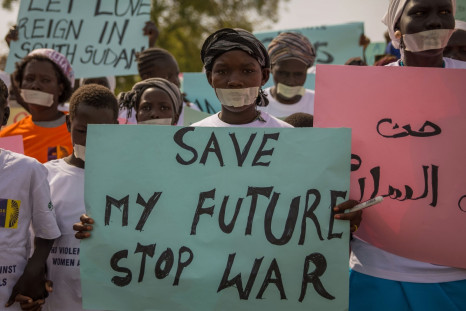South Sudan rape protest