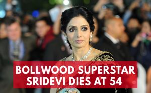 Bollowood's First Female Superstar Sridevi Kapoor Dies at 54