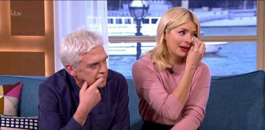 Holly Willoughby breaks down in tears during Simon Thomas' emotional ...