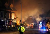 Leicester blast