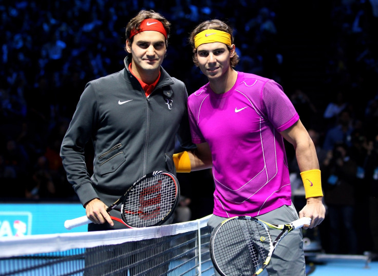 Roger Federer and Rafael Nadal