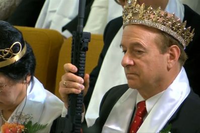 Couples Take Their AR-15 Rifles To Pennsylvania Church For Blessing  