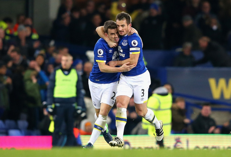 Seamus Coleman and Leighton Baines