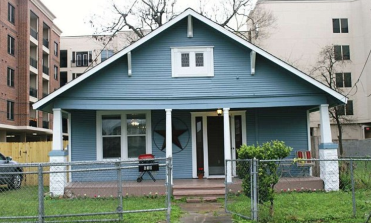 The bungalow where Mary Stewart Cerruti was found after going missing for three years