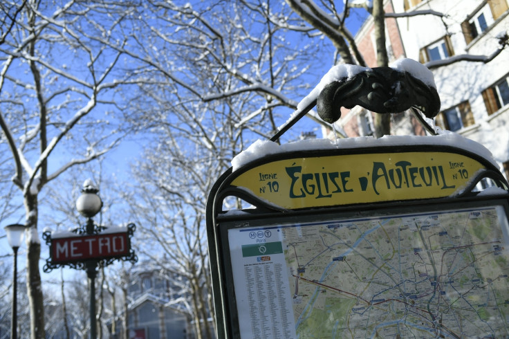 Two diamond dealers were attacked with tear gas at a Paris Metro station 