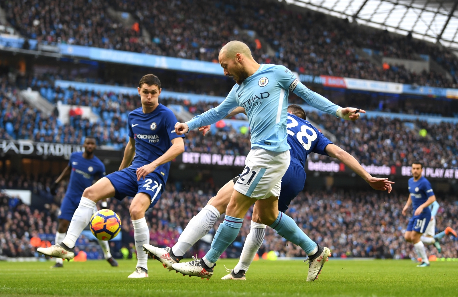 Manchester City 00 Chelsea Premier League LIVE