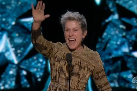 Oscars 2018 Best Actress Winner Frances McDormand Honors Female Filmmakers: ‘Two Words, Inclusion Rider’