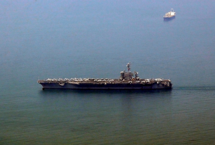 US aircraft carrier in Vietnam