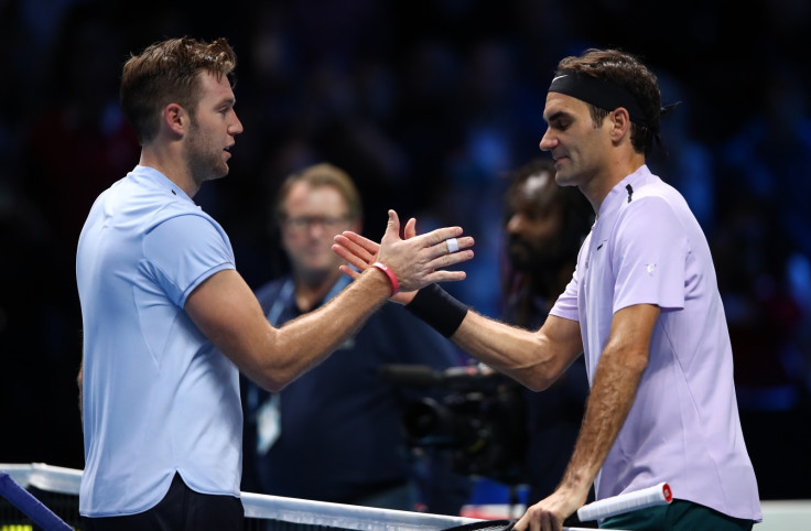 Jack Sock and Roger Federer