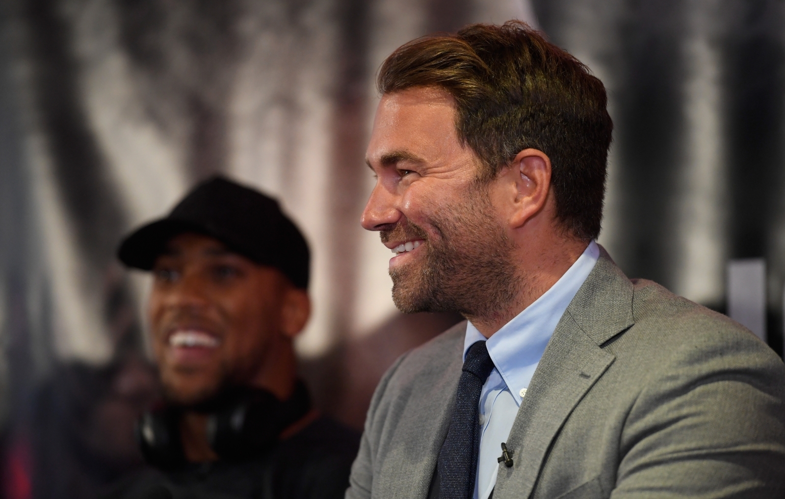 Eddie Hearn and Anthony Joshua Eddie Hearn and Anthony Joshua