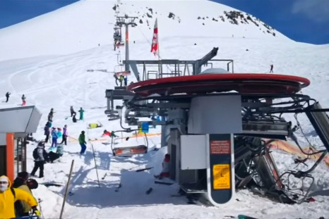 Tourists Violently Flung Off Georgia Ski Lift