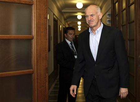 Greece's PM George Papandreou