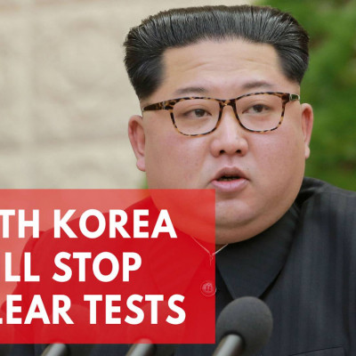 North Korea Says Will Stop Nuclear Tests