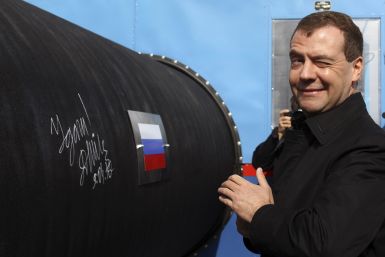 Dmitry Medvedev Nord Stream