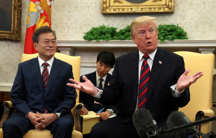 Donald Trump Moon Jae-in