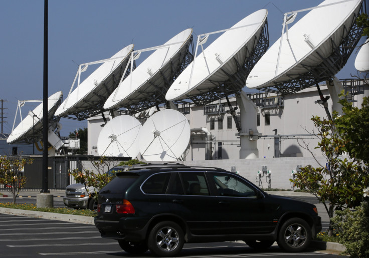 Large satellite dishes